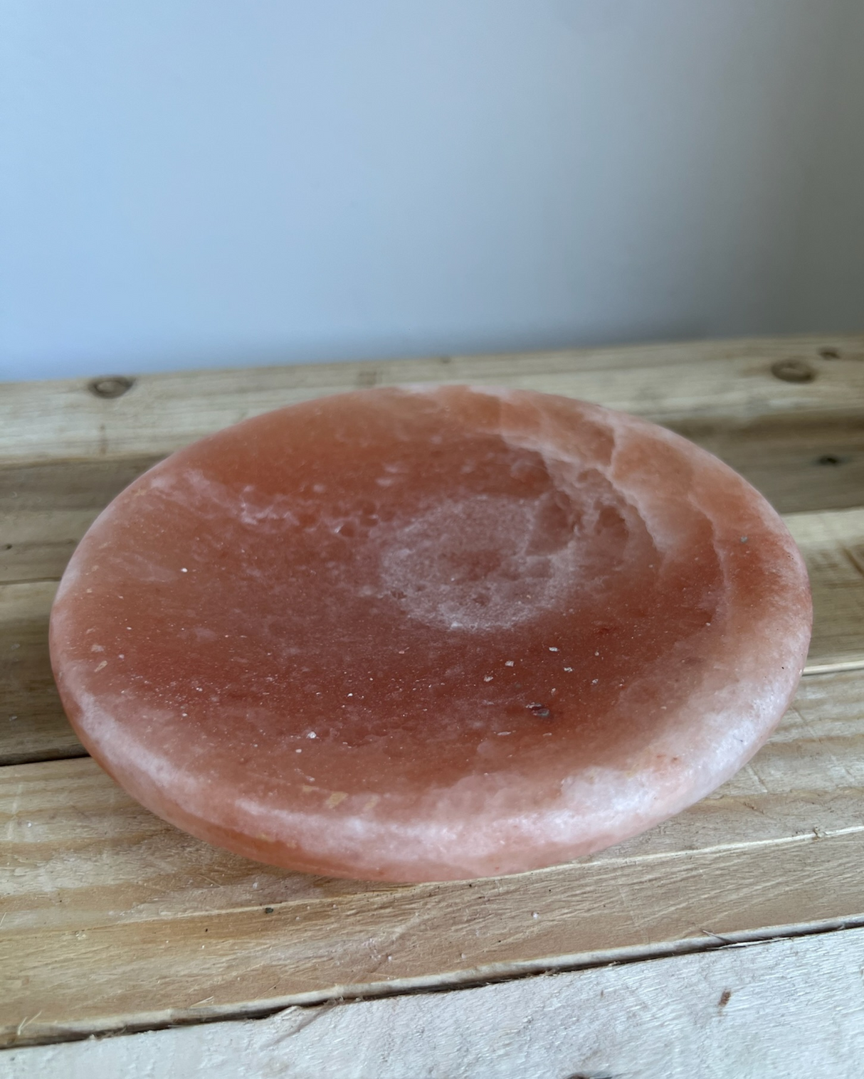 Himalaya Zoutsteen Uitserveerschaaltje 15 cm voor stijlvolle presentatie van koude gerechten