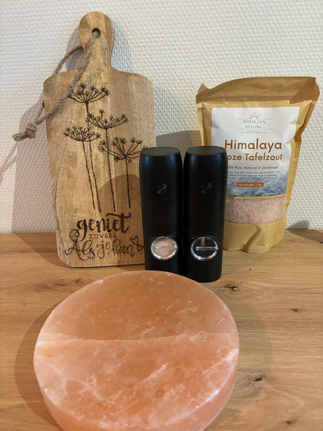 Himalaya Zoutsteen Koken & Serveren