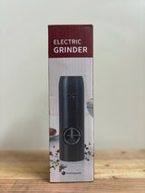 Oplaadbare zoutmolen met ergonomisch ontwerp, maalt grof Himalayazout eenvoudig tot de gewenste structuur – ideaal voor koken en serveren met één druk op de knop.