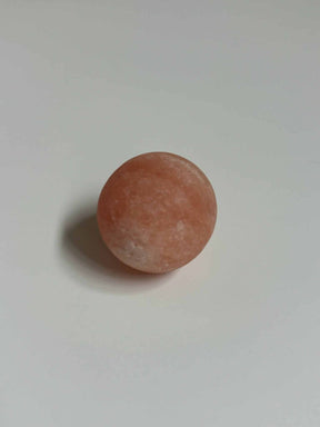 Set van drie 30 mm Himalaya Badzoutballen van puur kristalzout voor ontspannend baden en huidverzorging