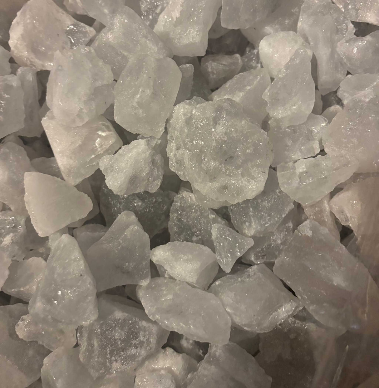 Himalayan Salt Stone Chunks, Rough | 2-5 cm | In Jute Bag